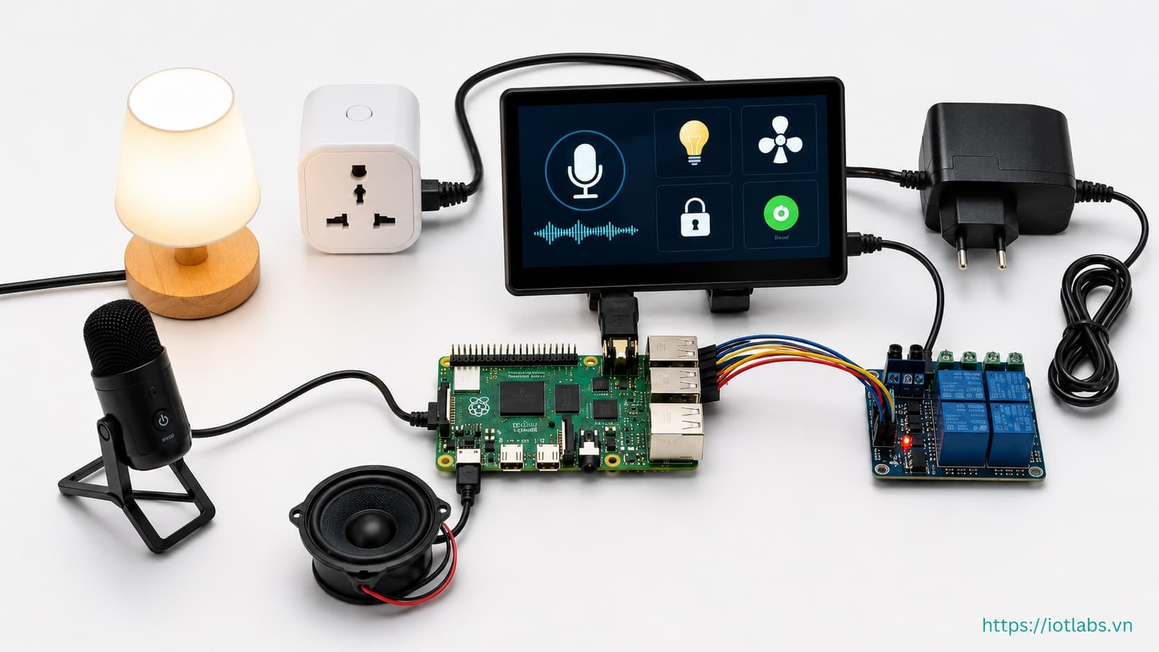 Voice Assistant offline tiếng Việt với Raspberry Pi